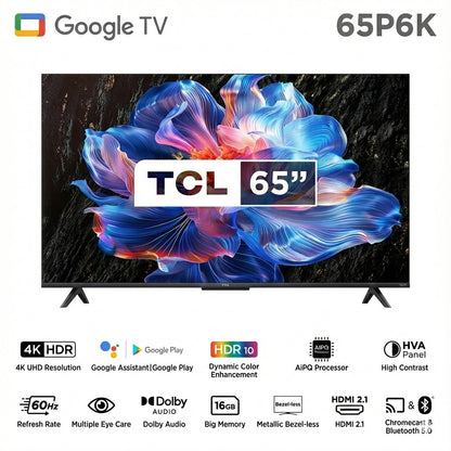 TCL 65" P6K 4K HDR TV - 65P6K