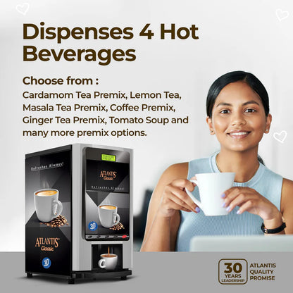 Atlantis Beverage Dispenser Classic 4 Lane