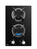Hisun Small Built-In Double Gas Burner - AQB2001