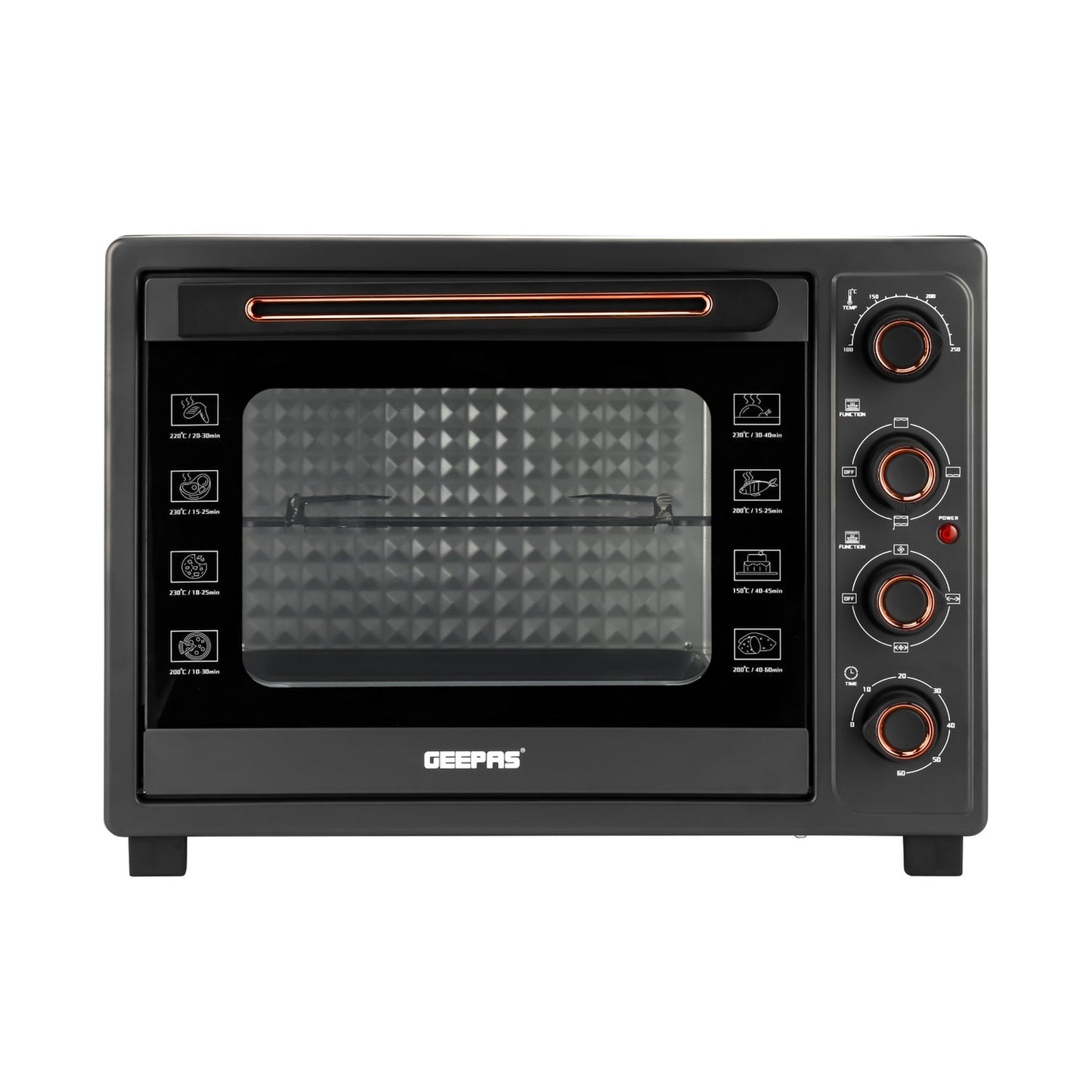 Geepas 58L Multi-Function Oven -  GO34060