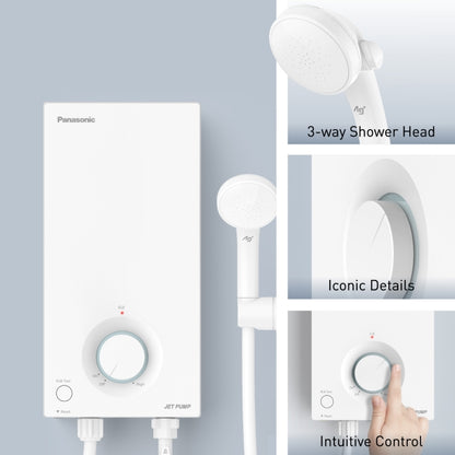 Panasonic Water Heater with Pump -  DH3VP1MW