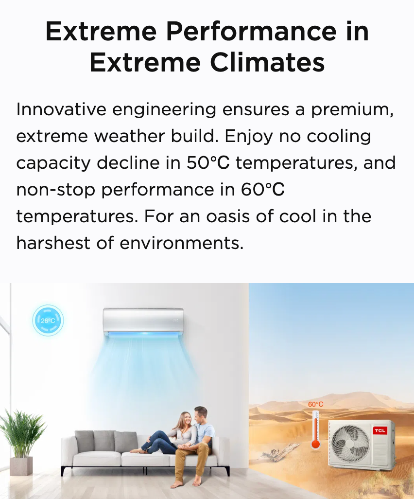 TCL 24000 BTU Inverter Split AC - TAC24CSA/XA61L