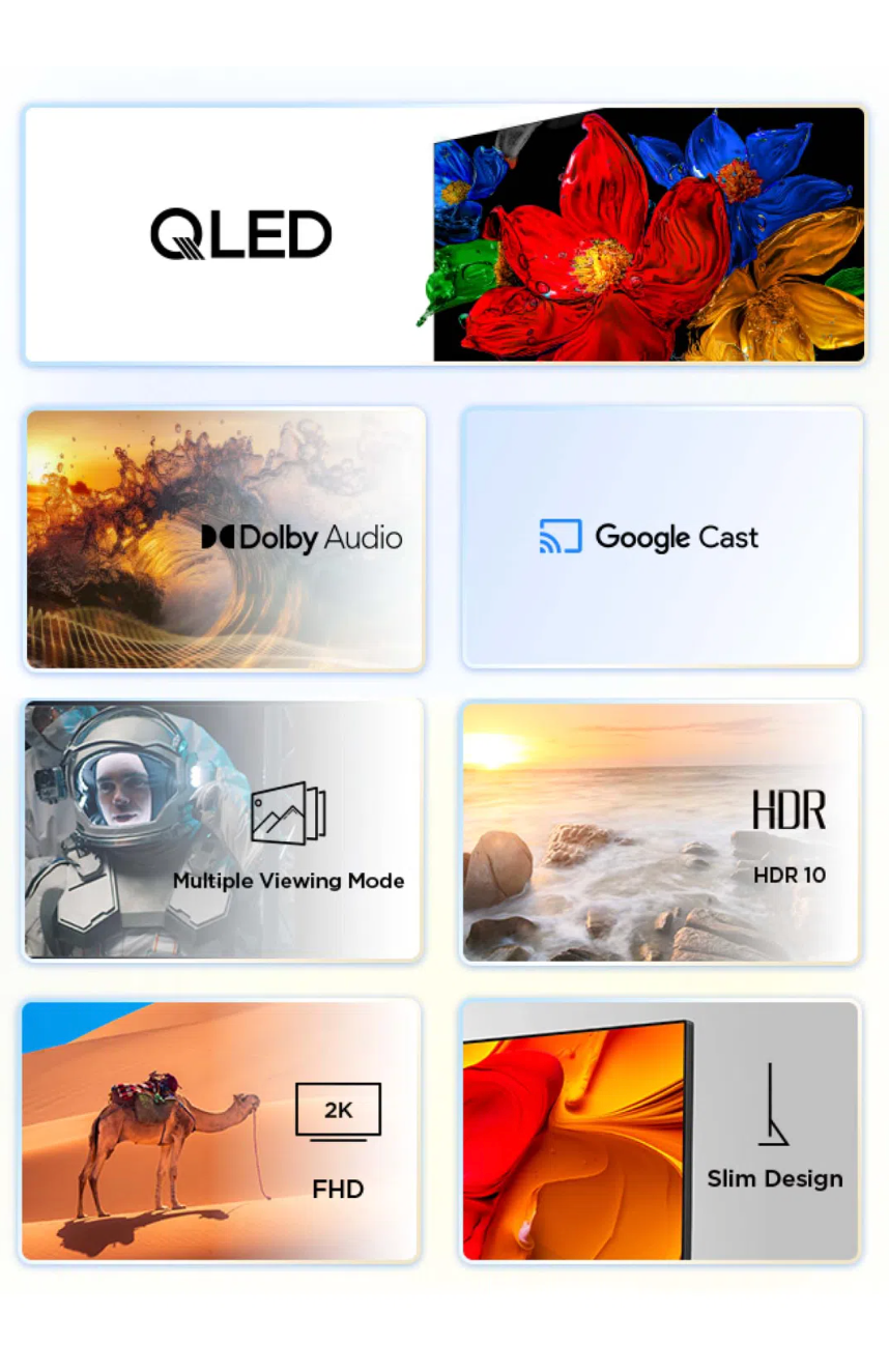 TCL 43" QLED TV - 43S5K