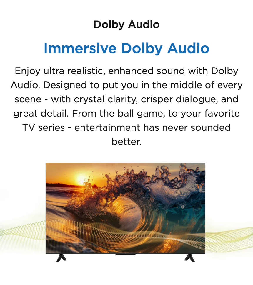 TCL 43" QLED TV - 43S5K