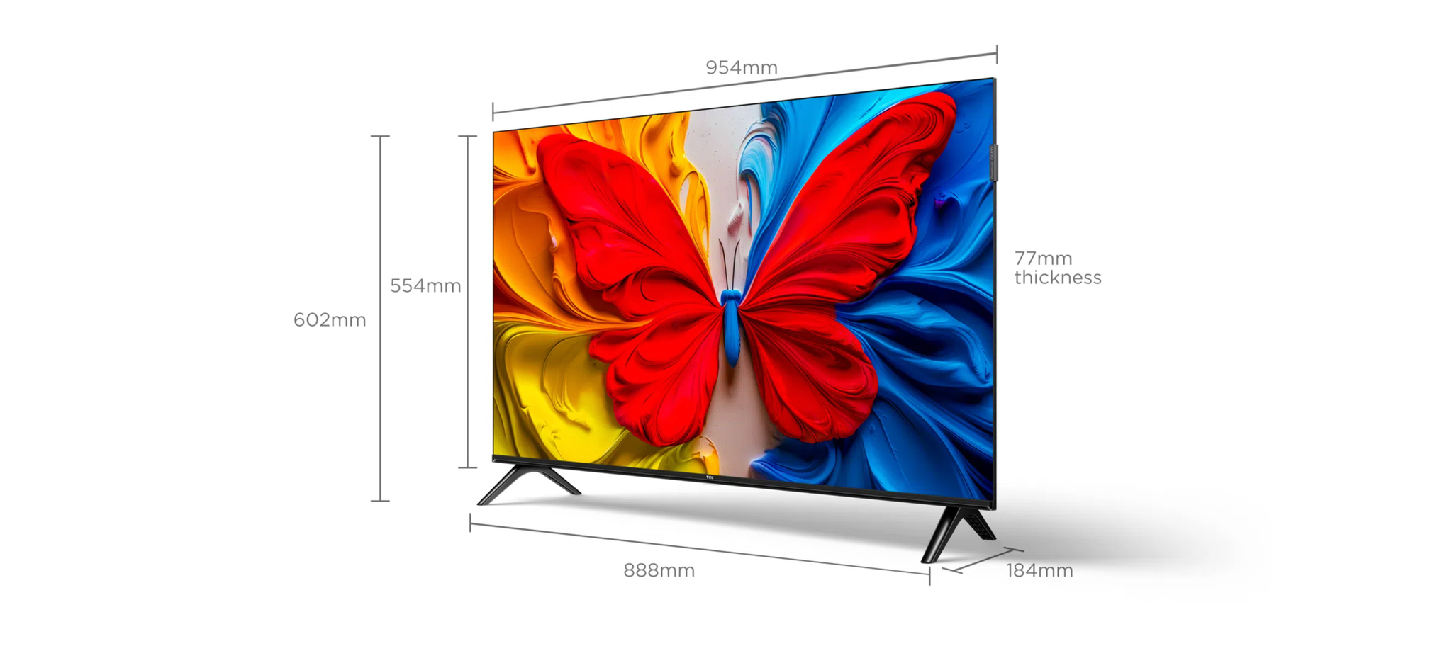 TCL 43" QLED TV - 43S5K