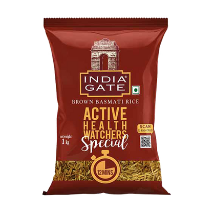 India Gate Brown Rice Active Health 1 KG