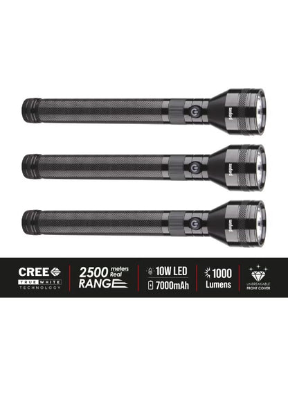 Sanford 3 in 1 Rechargeable LED Flashlight FORCE series - SF6181SLC