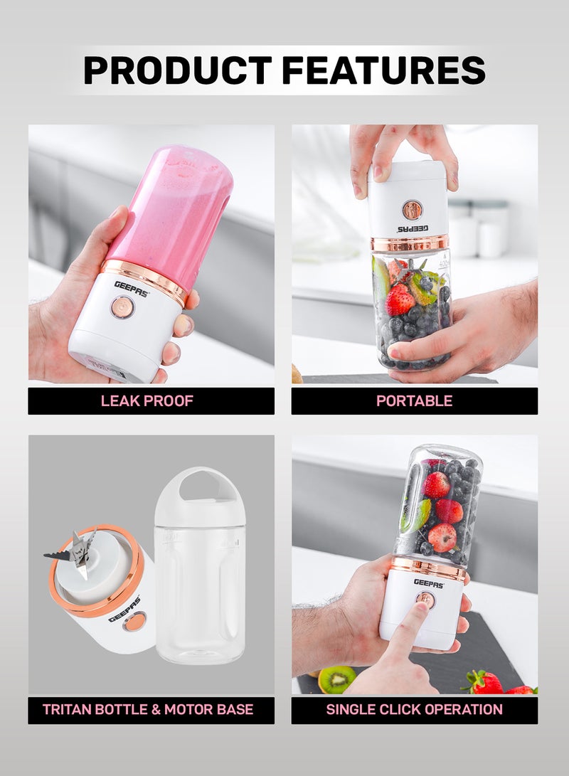 Geepas Portable Rechargeable Juicer - GSB44058