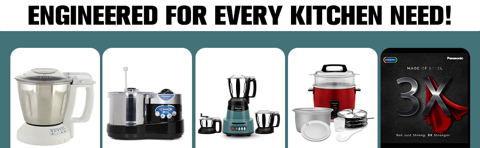 Panasonic Super Mixer Grinder 3 Jars - MXAV325