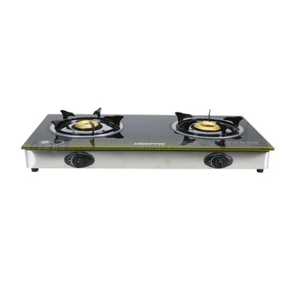 Geepas 2 Burner Glass Gas Stove - GK6758