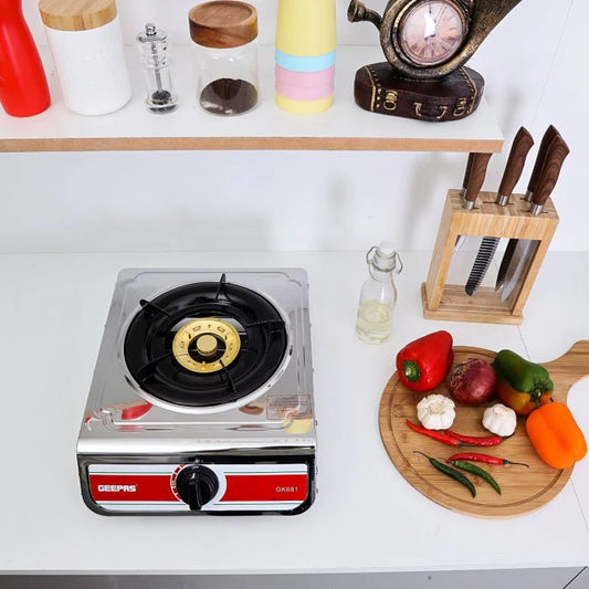 Geepas SS Gas Cooker - GK681