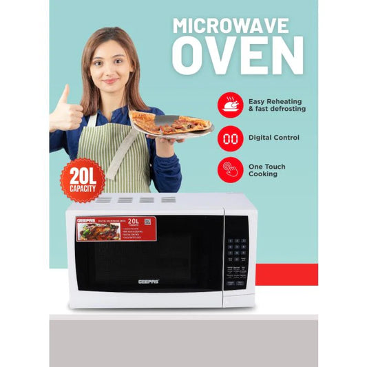 Geepas 20L Digital Microwave Oven - GMO1895