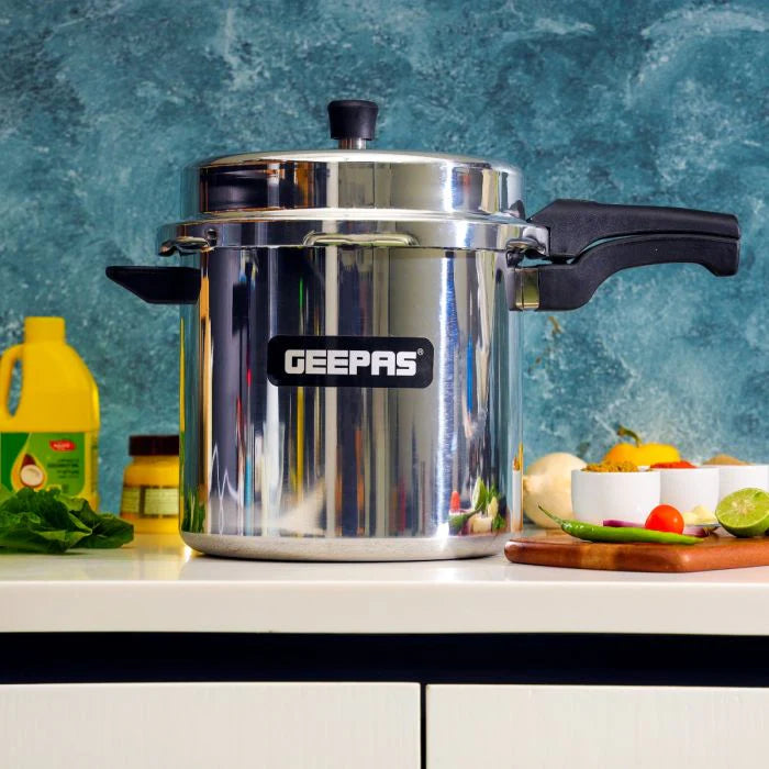 Geepas 10L Aluminium Pressure Cooker - GPC328
