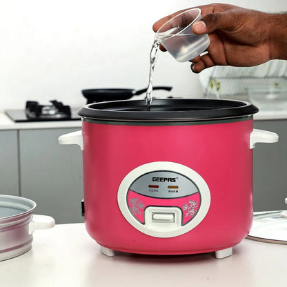 Geepas 1.8L Deluxe Rice Cooker - GRC4329