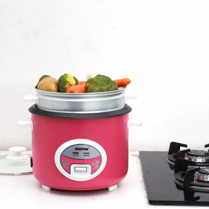 Geepas 1.8L Deluxe Rice Cooker - GRC4329