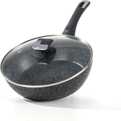 Shuaidebao 28CM Fry Pan with Lid