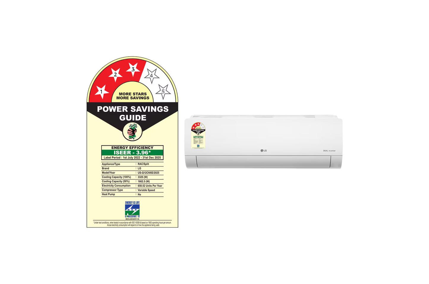 LG 12000BTU Inverter Split AC 1 TON - US-Q12 ENXE/CNXE